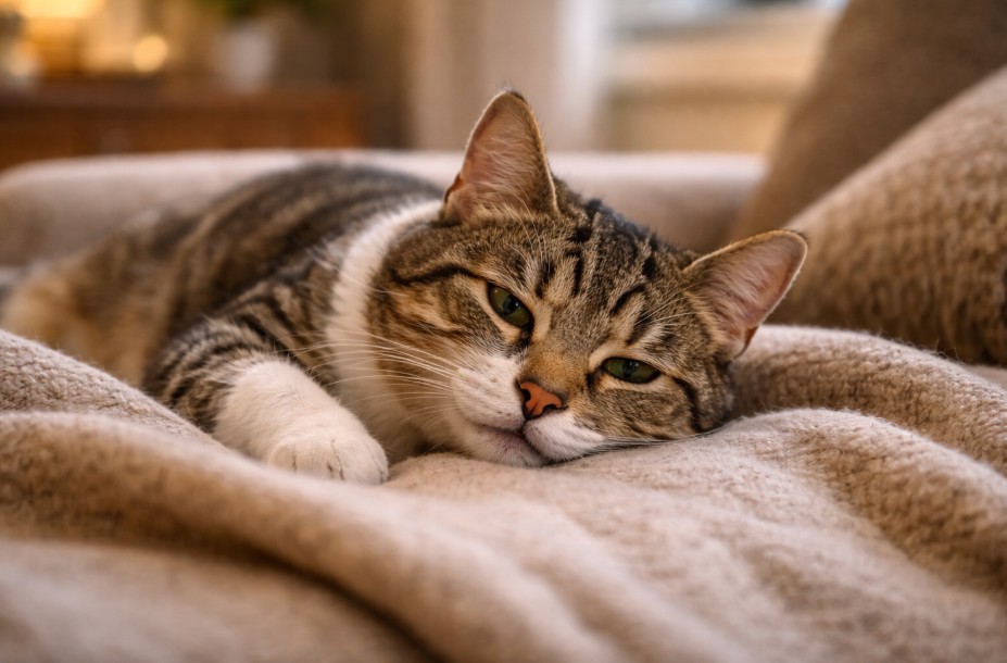 ronronnement-chat-malade