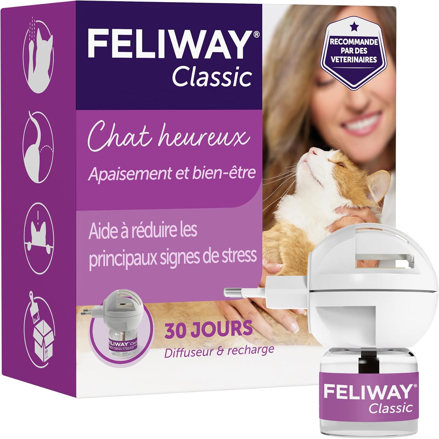 Diffuseur apaisant FELIWAY Classic pour chat