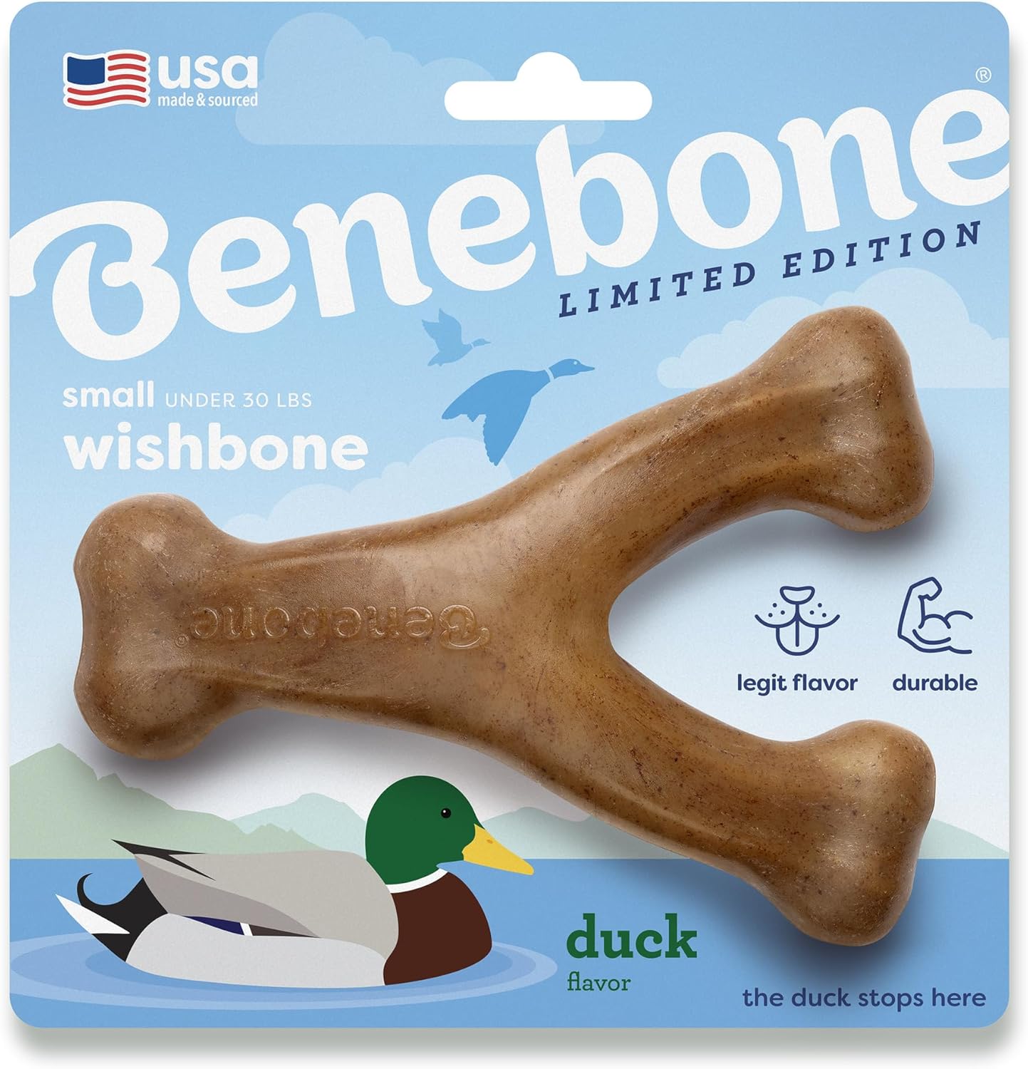 Benebone Wishbone jouet à mâcher pour chien